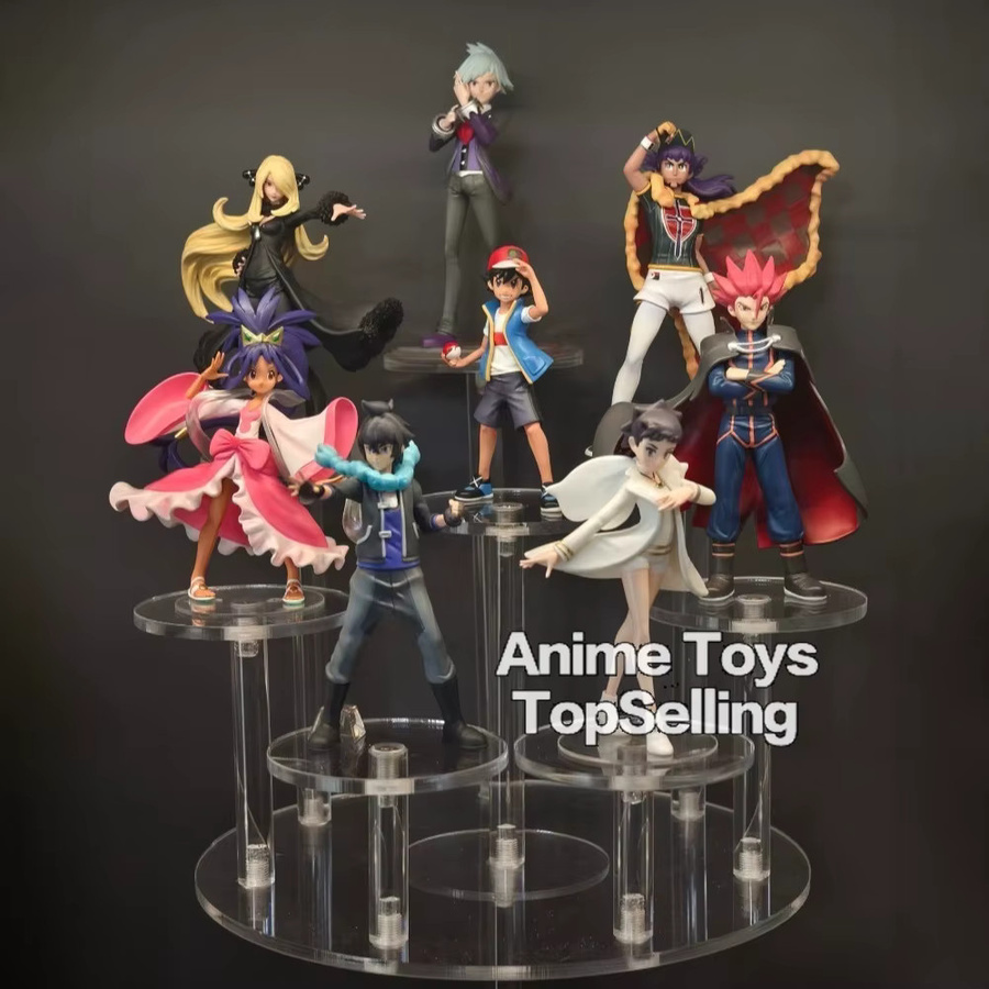 Bandai Pokémon Acht Meister, Actionfiguren, PVC-Statue, 7-9cm - Bild 5