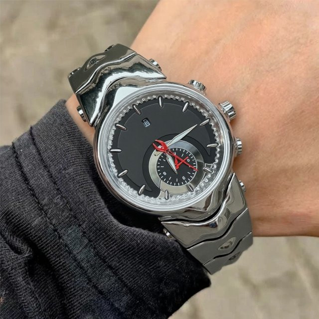 STARPERISH Armbanduhr Quarz, Edelstahl, Schwarz, Herren - Bild 1