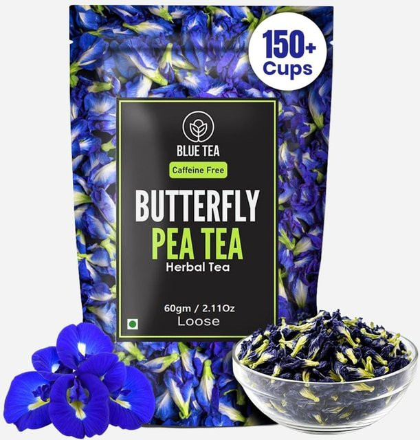 Ifusion Schmetterlingserbse Tee, Kräutertee, koffeinfrei, 60g - Bild 1