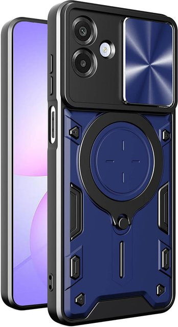 Techsuit CamGuard Pro Schutzhülle für Samsung Galaxy A07 4G A075 in Blau - Bild 1