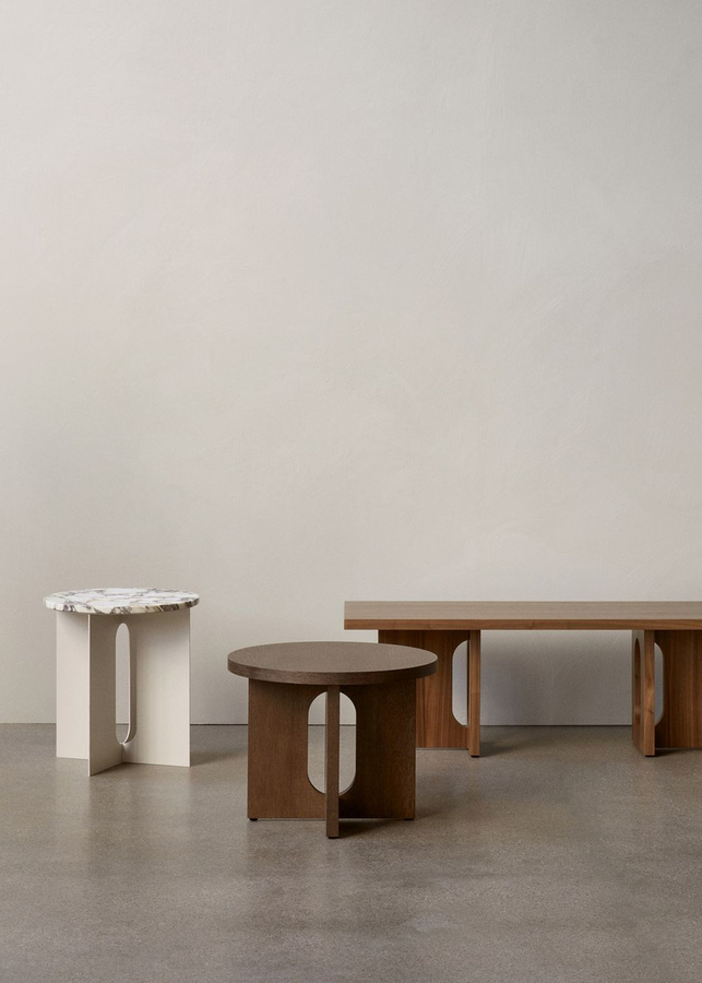 Audo Androgyne Side Table O50 in Braun - Bild 3