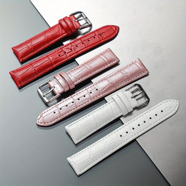 YIFILM Uhrenarmband Leder, Bambusknoten-Muster, Damen - Bild 1