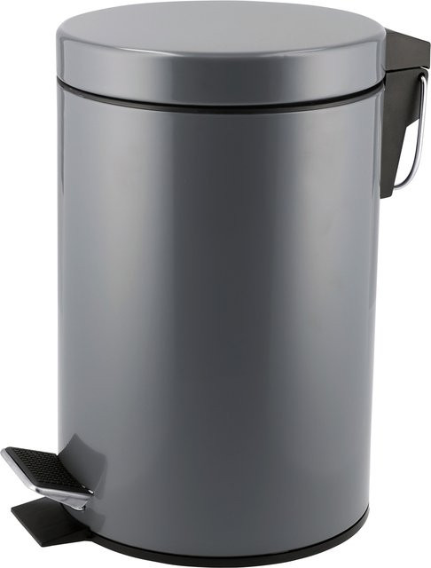 LIVARNO Kosmetikeimer mit Pedal und Soft-Close in Grau, Volumen: 3 l - Bild 1