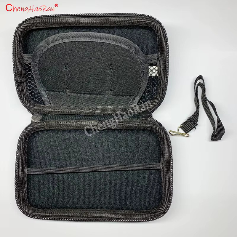 ChengHaoRan EVA Hartschalen-Aufbewahrungstasche in Schwarz für Nintendo Switch, GB, GBA, GBC, NDSi und NDSL mit Handschlaufe - Bild 4