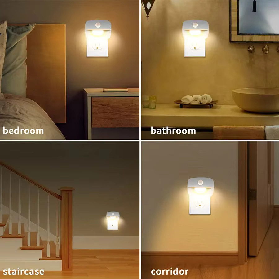 GGBEE LED-Nachtlicht mit Bewegungssensor in Weiß für Schlafzimmer und Flur - Bild 4