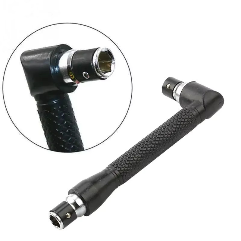 Mini-L-förmiger Doppelkopf-Steckschlüssel in Schwarz, multifunktionales Handwerkzeug für Autoreparaturen, Größe 7 mm - Bild 3