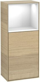 V&B Seitenschrank Finion Weiß B: 41,8 cm, H: 93,6 cm - Bild 1