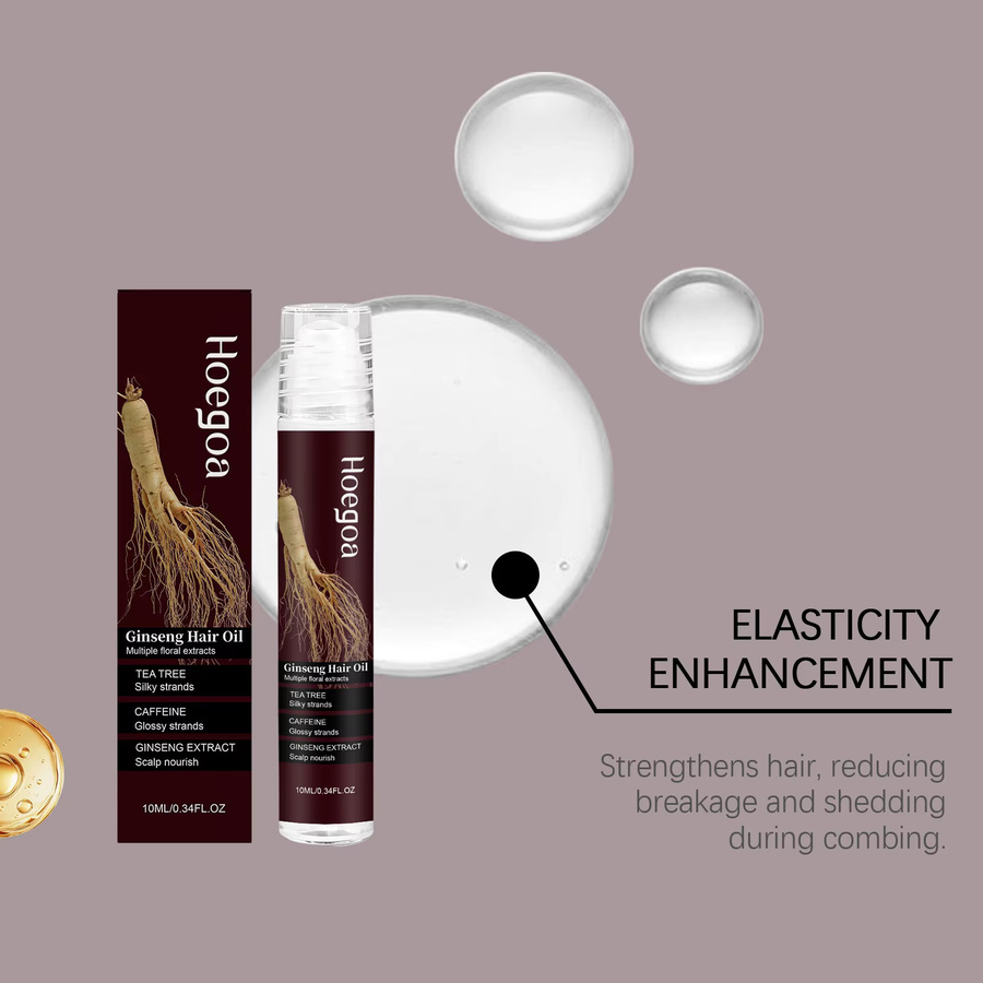 HOEGOA Haarserum-Öl, 10 ml, für strapaziertes Haar - Bild 3