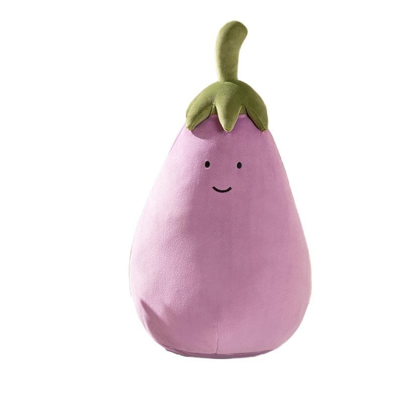 Yiran Furniture Aubergine Chef Puppe Plüsch Kissen Lila Aubergine - Bild 2