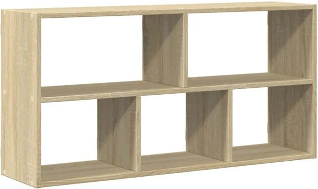 vidaXL Wandregal Sonoma-Eiche in Braun, B/T/H: 100 x 25 x 50 cm - Bild 1