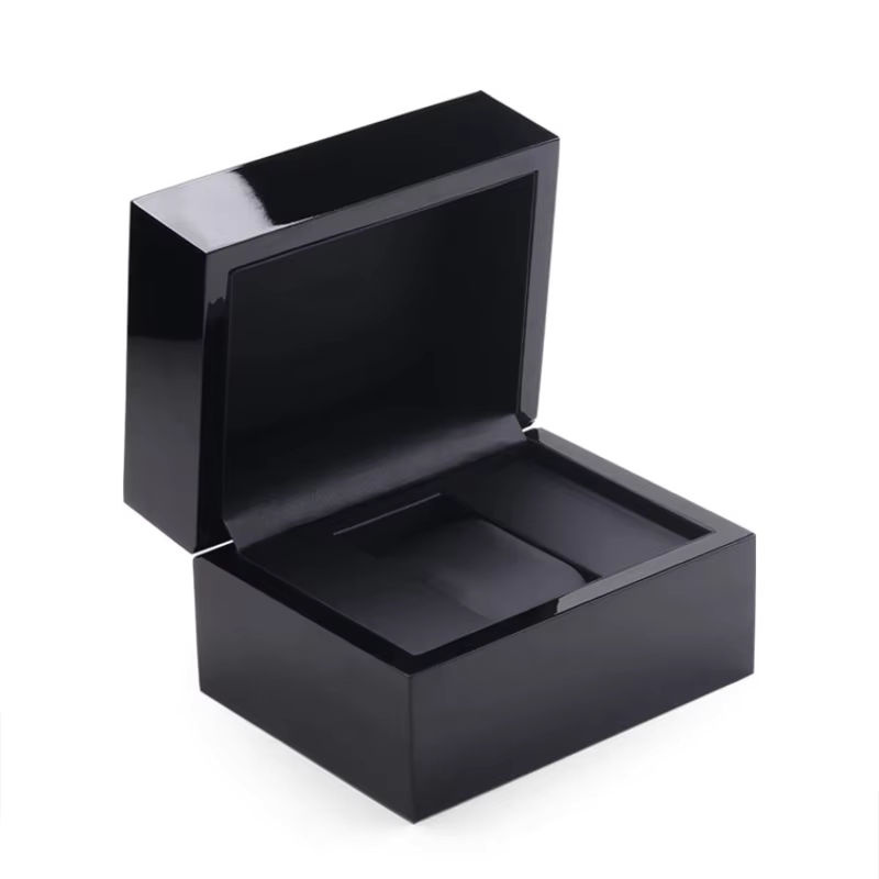 DOKW Uhrenbox aus PU-Leder in Schwarz für Damen und Herren - Bild 5
