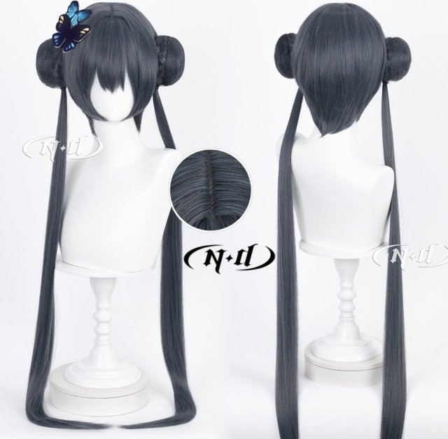 ND Brand Kisaki Blue Archive Cosplay-Perücke, hitzebeständig - Bild 1