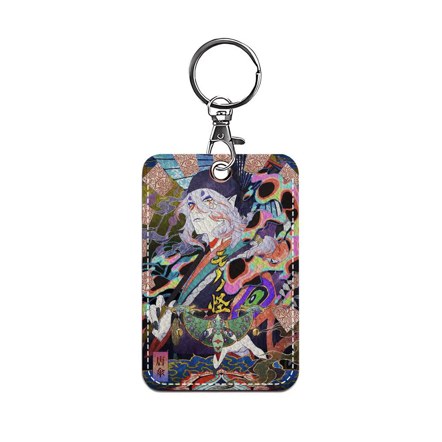 Schlüsselanhänger Leder, Ukiyo-e Anime Mononoke Kusuriuri, Unisex - Bild 5