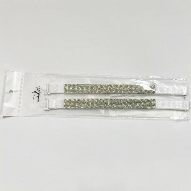 WBL Schultergurt, Strass, Gebrochener Diamant, weiß, Damen - Bild 1