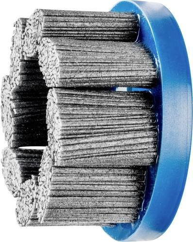PFERD TOOLS COMPOSITE FLEX Tellerbürste DBU Ø 100 mm, Bohrung: 22,2 mm, SiC-Filament-Ø: 1,14 mm, Korn 80, Farbe: Blau - Bild 1