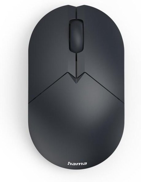 Hama Mini-Funkmaus WM-150 Optisch mit 3 Tasten und geräuschlosem Klick Schwarz - Bild 3