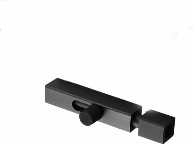 Bloom Habitat Türriegel 3/4 Zoll aus Aluminiumlegierung als Diebstahlschutz in Schwarz, Grau oder Gold - Bild 1
