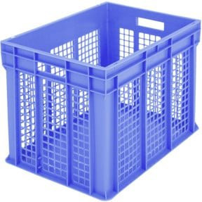 Bito Eurostapelbehälter BN6442 in Blau, B/T/H: 60 x 40 x 41,5 cm - Bild 1