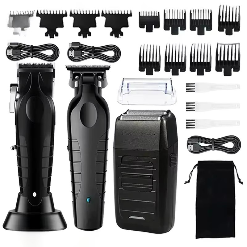 Kemei Elektrische Haarschneidemaschine für Herren, Schwarz - Bild 4