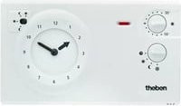 Theben Uhrenthermostat Ramses RAM 722 Wandthermostat in Weiß - Bild 1