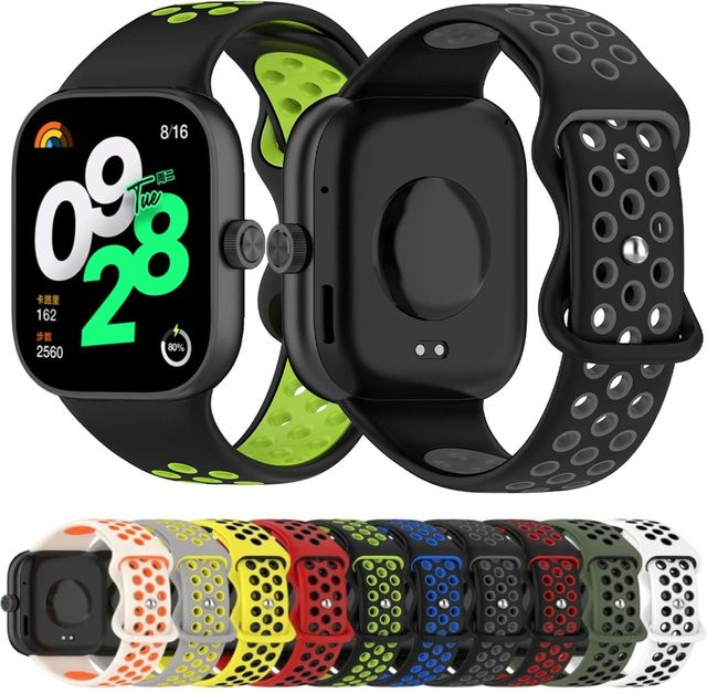 Xiaomi Uhrenarmband Silikon, Schwarz, Unisex - Bild 1