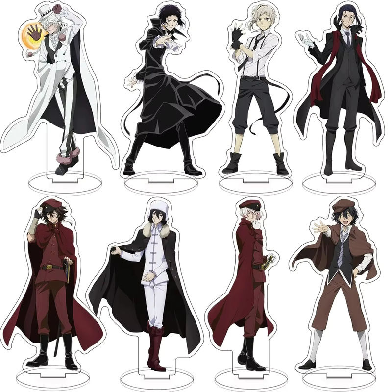 Bandai Bungou Stray Dogs Acryl Standfigur Atsushi Nakajima Dazai Chuya Ryunosuke mehrfarbig - Bild 3