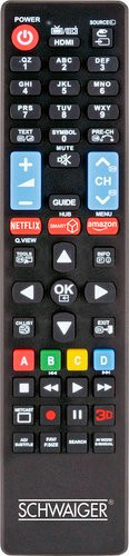 Schwaiger 5 in 1 Universal Ersatzfernbedienung UFB100U533 in Schwarz - Bild 2
