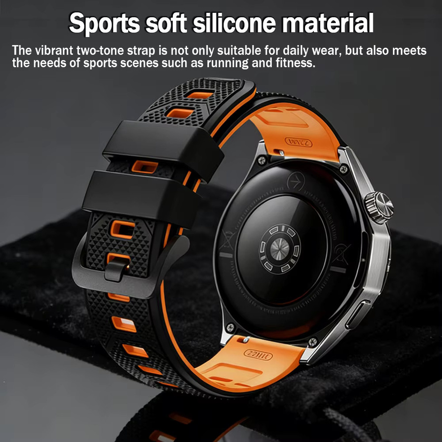 Huami Uhrenarmband Silikon, 22 mm - Bild 2