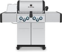 Broil King Gasgrill Regal S 490 IR in Silber mit Seitenbrenner und Thermometer - Bild 1