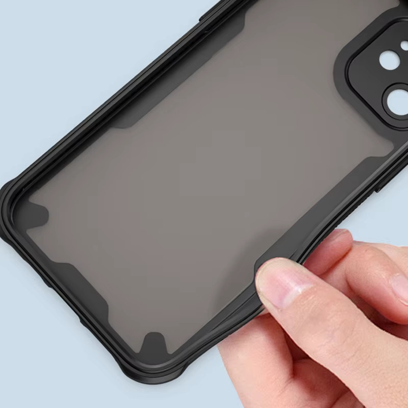 Stoßfeste Silikon Schutzhülle für Apple iPhone 16, 15, 14 Pro Max, 16E und SE Plus in Schwarz oder Grün - Bild 2
