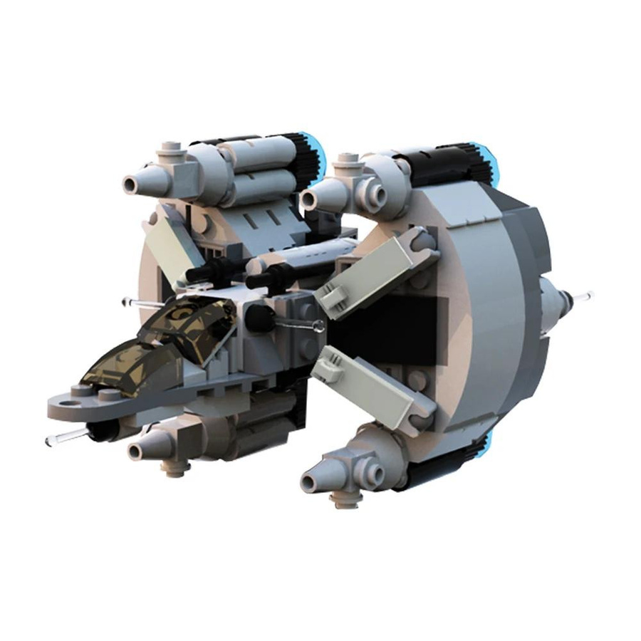 Gobricks The Last Starfighter Gunstar Mikro-Maßstab Jäger Bauspielzeug ab 14 Jahren - Bild 2