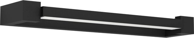 Eglo LED-Wandleuchte Gemiliana in Schwarz-Weiß aus Aluminium, IP44, Breite: 45 cm - Bild 1