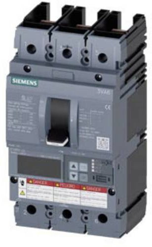 Siemens 3VA6225-8KP31-2AA0 Leistungsschalter in Grau mit einem Einstellbereich von 100 - 250A und einer maximalen Schaltspannung von 600 V/AC - Bild 1