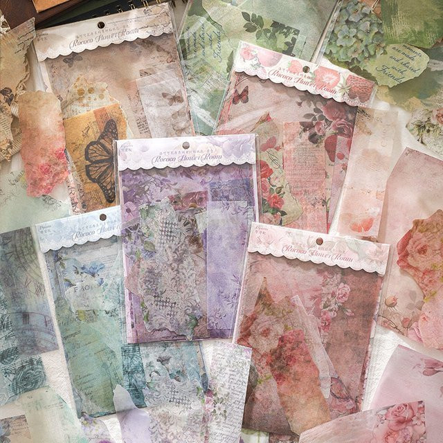 15-teiliges Journal-Papier- und Aufkleber-Set für Scrapbooking und DIY-Projekte - Bild 1