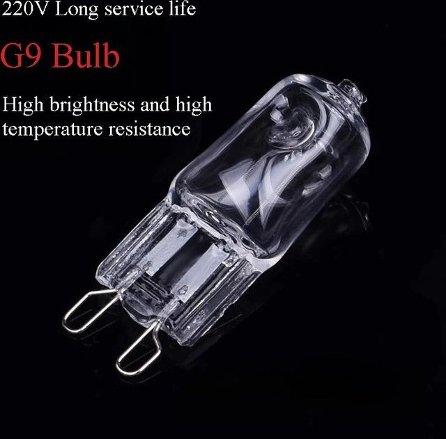 30 Stück SRATE G9 LED-Kapselglühbirnen, warmweiß, 25W, 230V, transparent - Bild 1