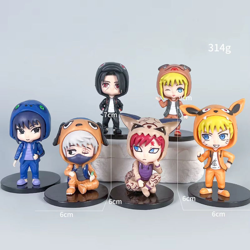 Bandai Naruto Anime Blind Box Charakter Figuren aus PVC für deine Sammlung, mehrfarbig - Bild 2