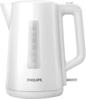 Philips Wasserkocher Series 3000 HD9318/00 in Weiß und Silber, 1,7 l, 2200 W - Bild 1