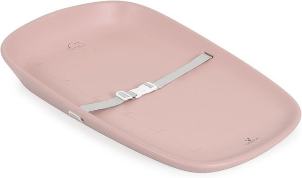 Cangaroo Wickelauflage Nuvia rosa aus EVA-Material mit Messskala und Gurt für unterwegs