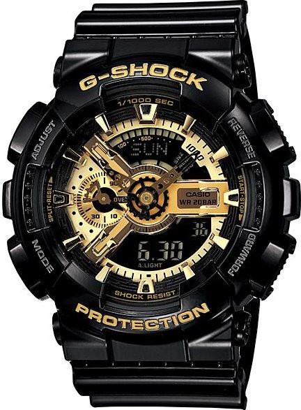 Casio Digitaluhr G-SHOCK, Quarz, Harz, Schwarz, Herren - Bild 1