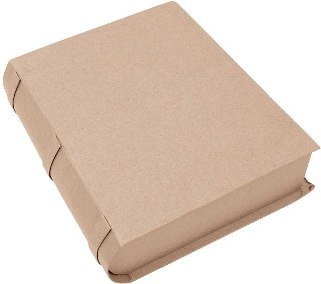 Rico Design Buchbox groß Braun B: 34 cm, H: 29 cm, T: 9 cm - Bild 1