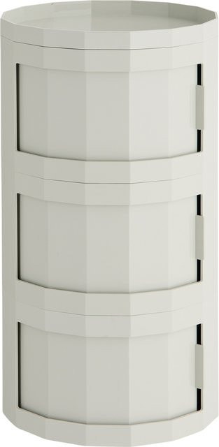 HAY Facet Cabinet in Grau aus recyceltem ABS - Bild 1