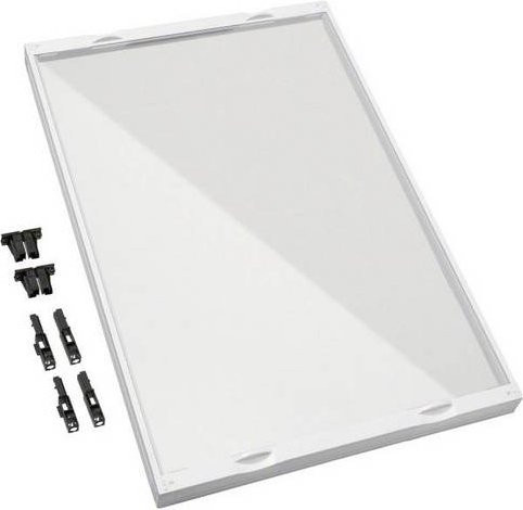 Hager Berührungsschutzabdeckung universN in Klarsicht, Bausatz, Breite: 75 cm, Höhe: 50 cm - Bild 1