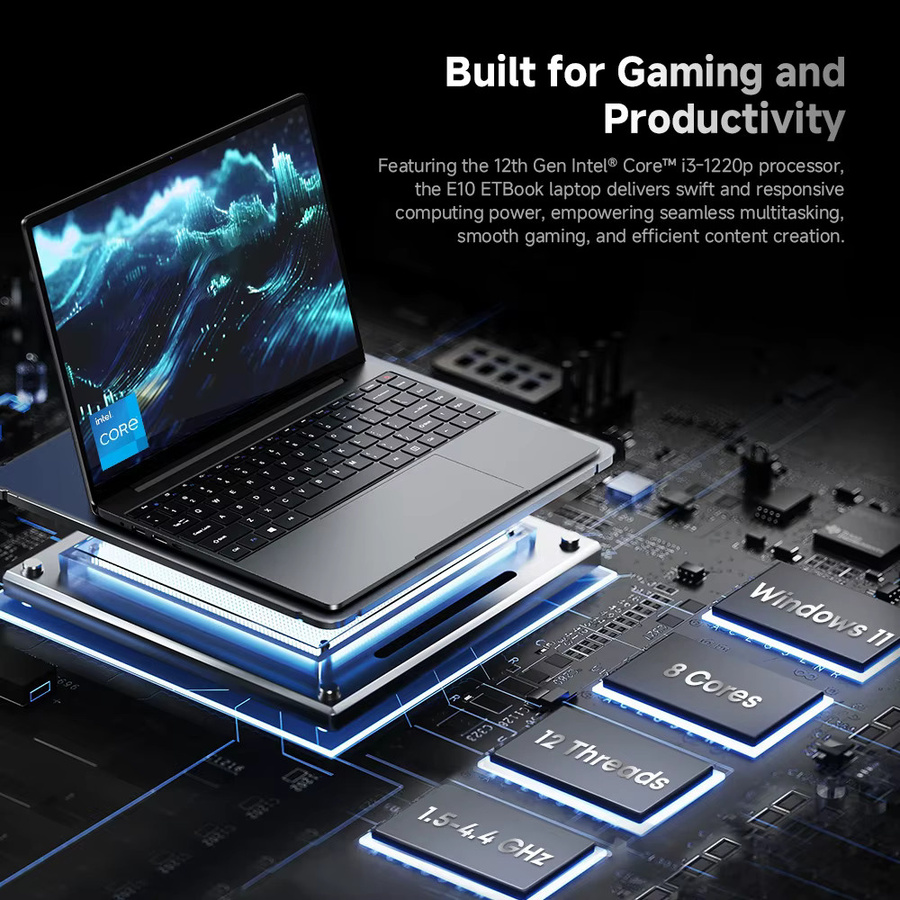 Acer Laptop mit Intel Core i3-1220P, 16 GB DDR4, 512 GB SSD, 14 Zoll 2K-Display, Windows 11 und Wi-Fi - Bild 3