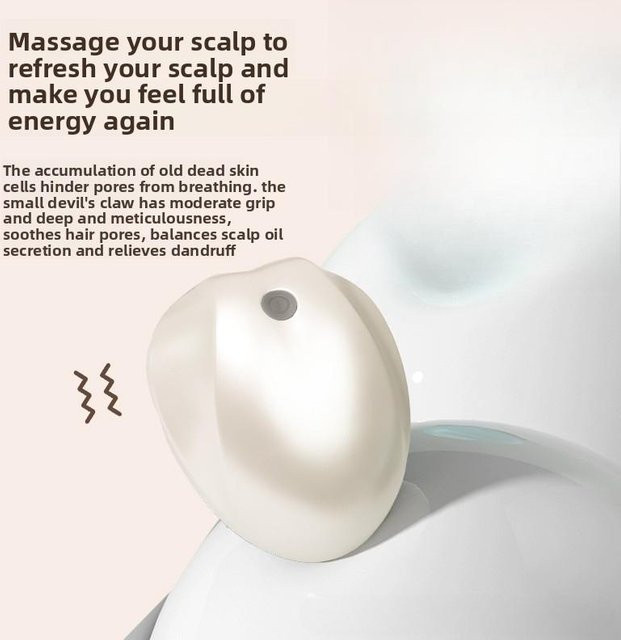 Binchi Health Technology Elektrisches Kopfmassagegerät, Silber, Unisex - Bild 1