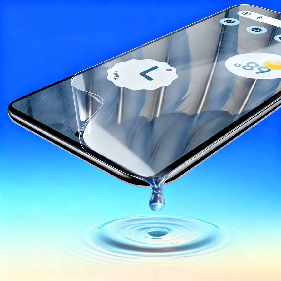 3 Stück Hydrogelfolie Displayschutzfolie für Google Pixel 6, 6a, 7, 7a, 8, 8a, 6 Pro, 7 Pro und 8 Pro in Transparent - Bild 5
