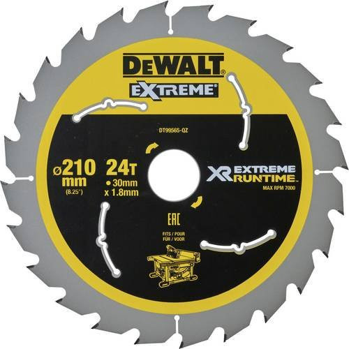 DeWalt Kreissägeblatt DT99565-QZ, Durchmesser: 210 mm, Mehrfarbig - Bild 1