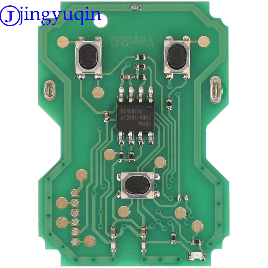 Jingyuqin Fernbedienung Auto Schlüssel mit ID44 Chip für BMW Z3 E31 E32 E34 E36 E38 E39 E46 (315/433 MHz, HU92 HU58 Klinge) - Bild 3