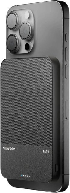 Native Union (Re)Classic Qi2 Magnetic Powerbank mit 5000mAh in Schwarz - Bild 1