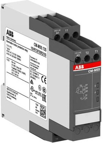 ABB CM-MSS.13P Schutzrelais in Grau - Bild 1
