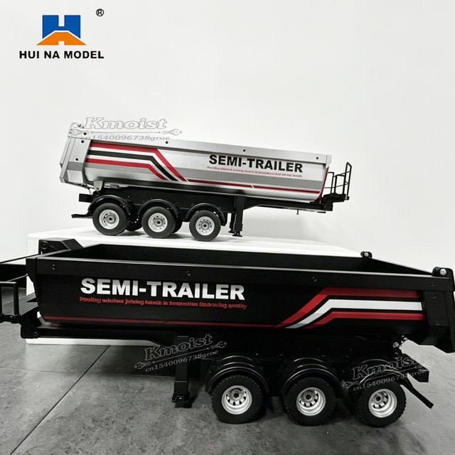 HUINA 1509 19CH Sattelauflieger, Zubehör, 1:18, Metall, Schwarz - Bild 1